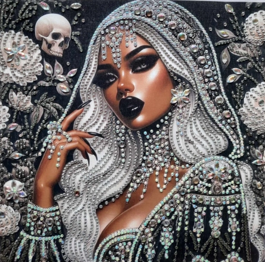 Dimanta gleznošana – mulate 30 × 40 cm