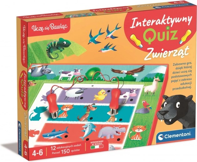Interactive Quiz Animals CLEMENTONI (4–6 years)