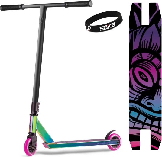Soke Evo Street melna neohroma freestyle skrejrite