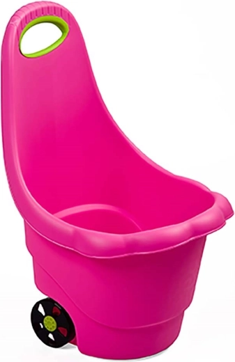 Bērnu daudzfunkcionālie ratiņi Bayo Sedmikrāska 60 cm – rozā