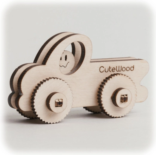 CuteWood wooden 3D puzzle Pick-up