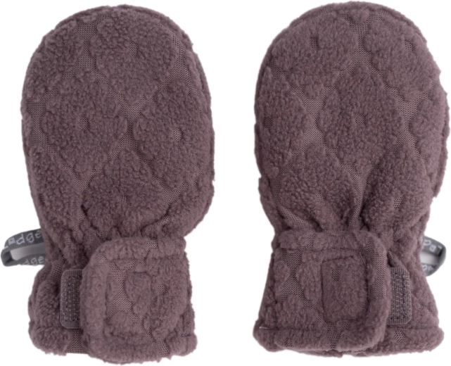 Lodger dūraiņi bez īkšķa Mittens Folklore Fleece, mauve, 1–2 gadi