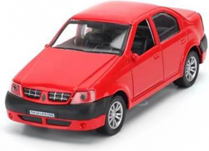 Metāla auto ar gaismu un skaņu