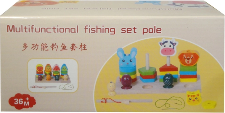 Wooden Educational 2-in-1 Puzzle for Children