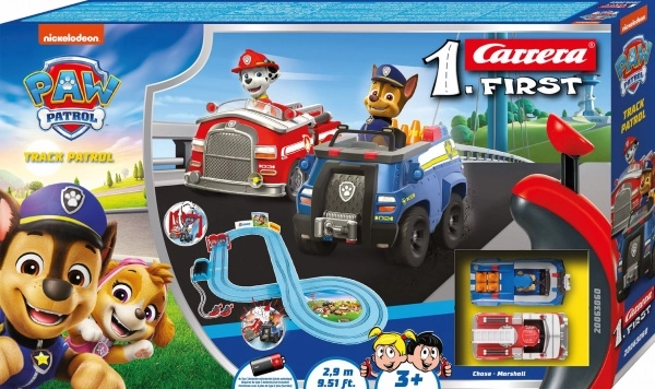 Carrera First PAW Patrol Slot Car Track 2.9 m
