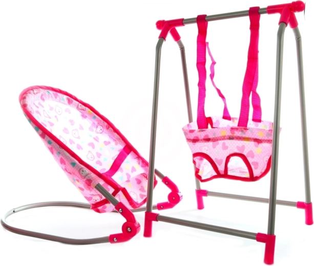 Šūpolēs un atpūtas krēsliņš mierināšanai un izklaidei