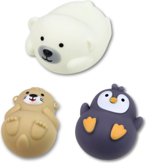 Soft squeeze animals for sensory play