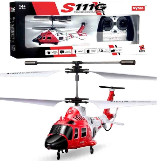 Syma S111G RC helikopters ar žiroskopu