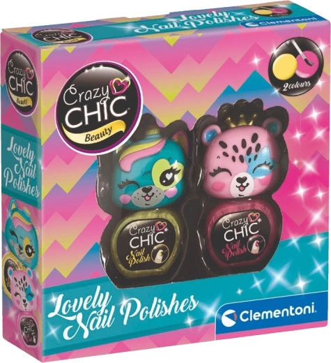 Clementoni Crazy Chic Beauty: nagu laku komplekts Lovely