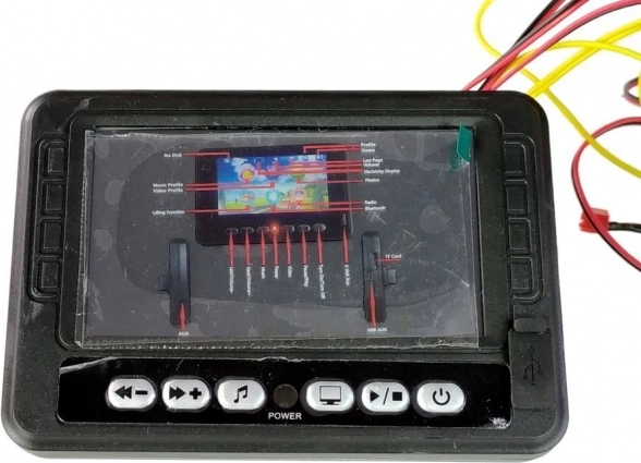 Mūzikas panelis LCD MP4 Range Rover