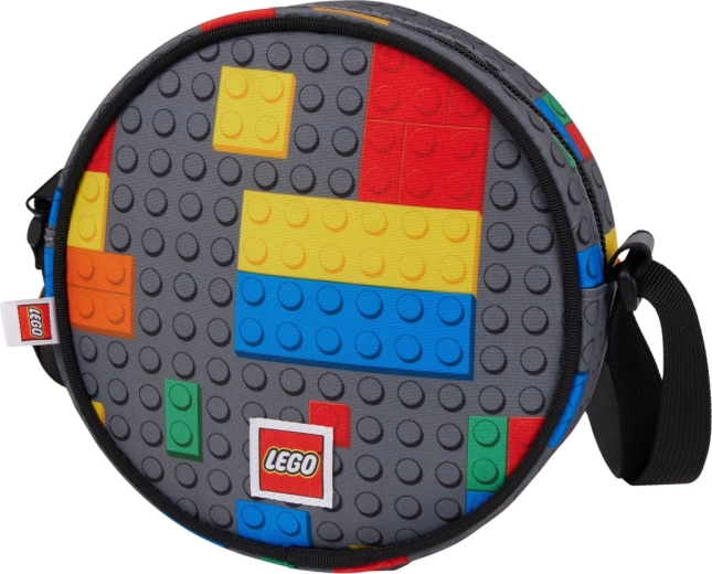 Lego Colorful Bricks apaļa crossbody soma