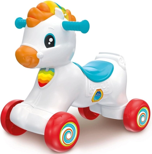 3-in-1: rocking, walking, and riding