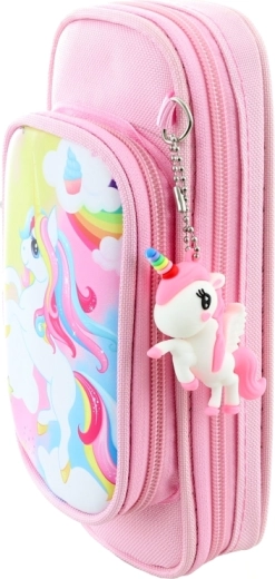 Durable zippers and 3D front panel