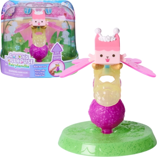 Spin Master Gabby’s Dollhouse Fairylandia gredzens ar figūriņu Baby Box Cat