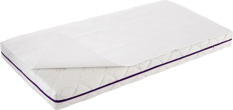 Träumeland waterproof flannel cot mattress protector 70 × 100 cm