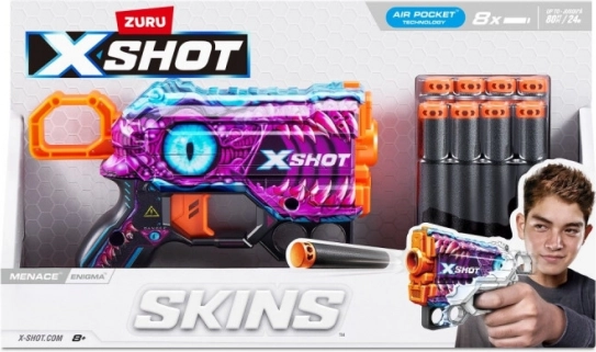 X-Shot Skins Menace putu blasteris no ZURU