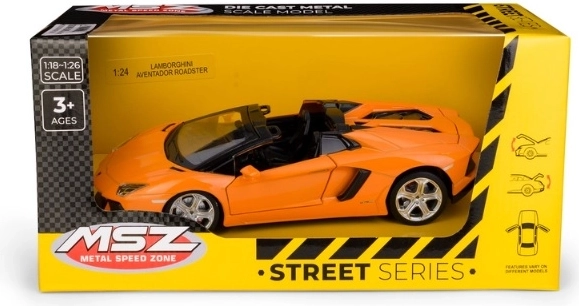 Lamborghini Aventador Roadster Model in 1:24 Scale