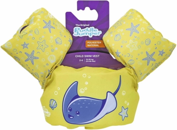 Bērnu peldveste ar piedurknēm Rejnok, 2–6 gadi, 15–30 kg