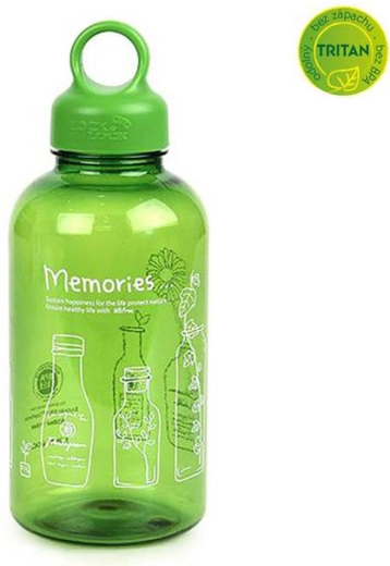 Tritāna ūdens pudele Bisfree Loop 530 ml zaļa