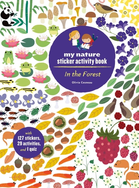 Chronicle Books aktivitāšu grāmata ar uzlīmēm – Mežs