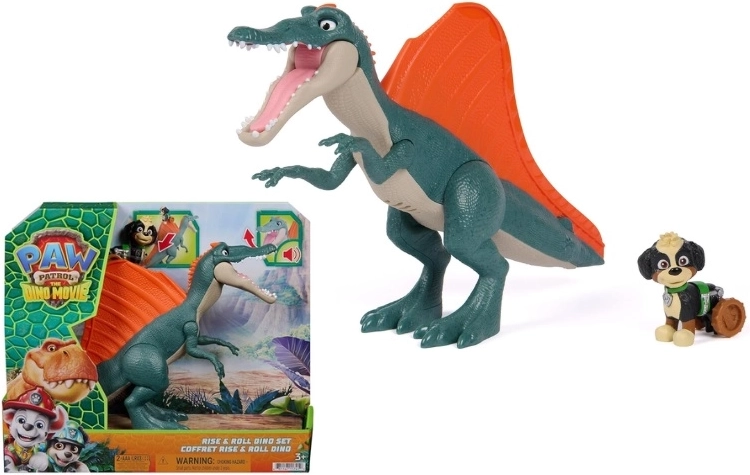 Spin Master Paw Patrol filmas figūriņa dinozaurs Dino Rex (spinozaurs)