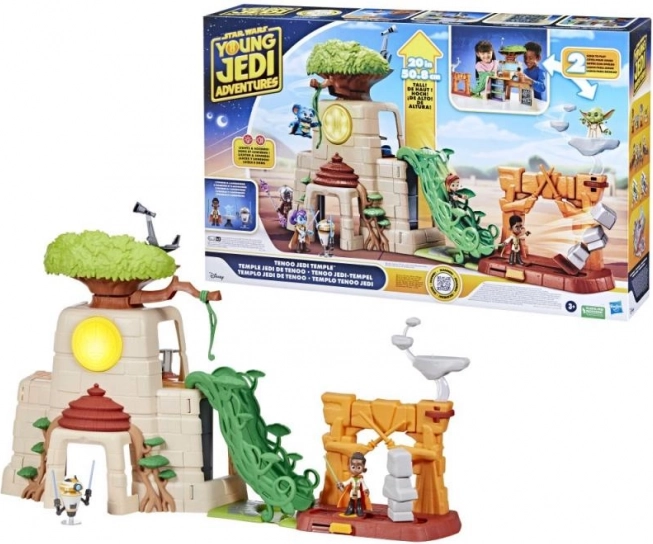 Spēļu komplekts STAR WARS Tenoo Jedi Temple – Jedi templis ar gaismām un skaņām