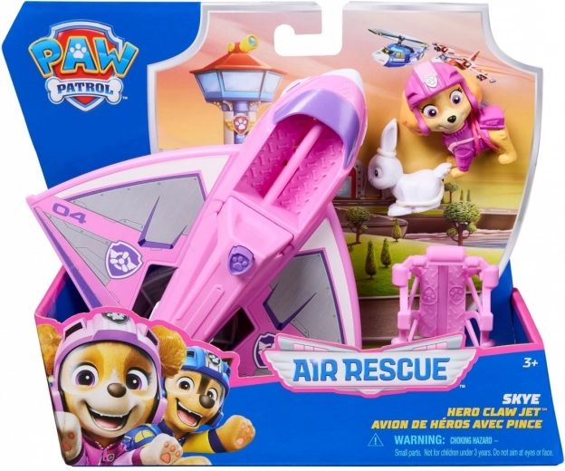 Spin Master PAW Patrol Air Rescue – Skye and the Hero Claw Jet rescue jet with figures