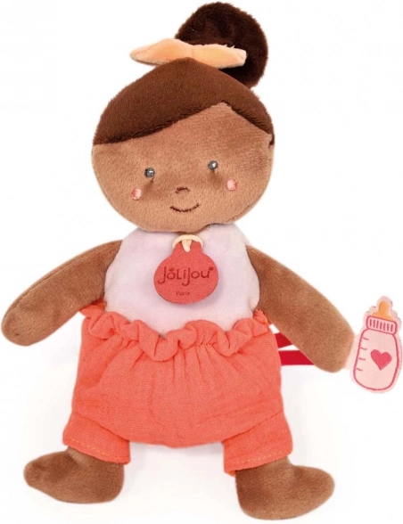 Doudou Jolijou lellīte 18 cm oranža