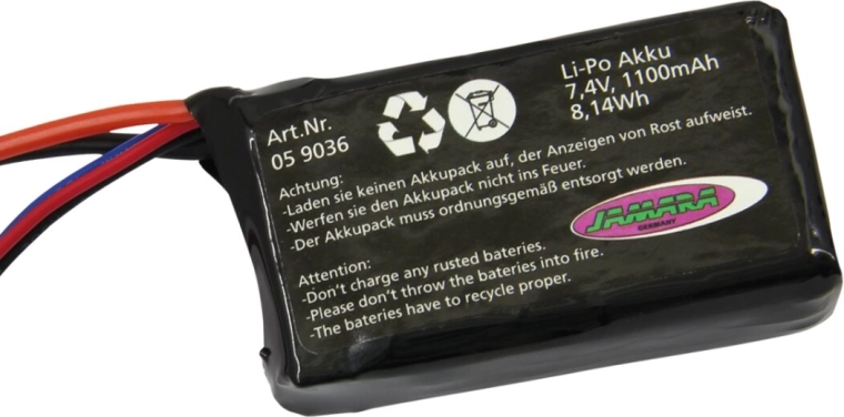 Sparkle 7.4 V 1100 mAh Battery Pack