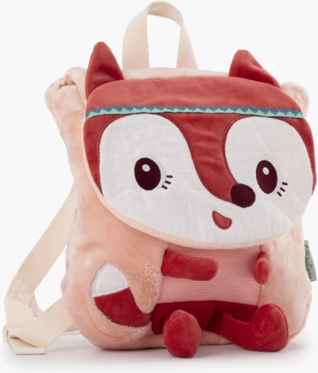Soft children's backpack Alice the Fox by Lilliputiens