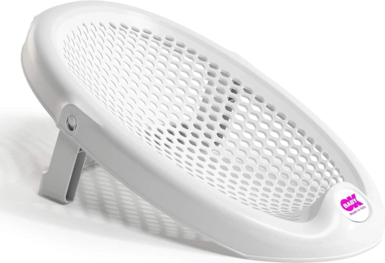 OK Baby Jelly foldable baby bath support 0–8 months, white