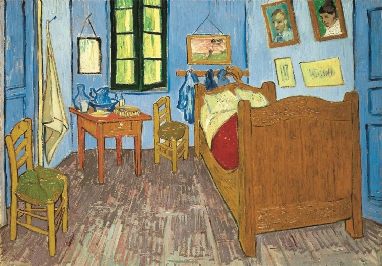 CLEMENTONI puzle Museum Collection: Guļamistaba Arlā, 1000 gabali
