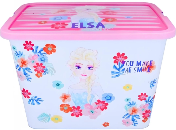 Uzglabāšanas kaste ar klipša vāku Frozen Stor - 1 gab.