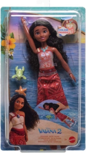 Disney Moana 2 – floating doll with color change