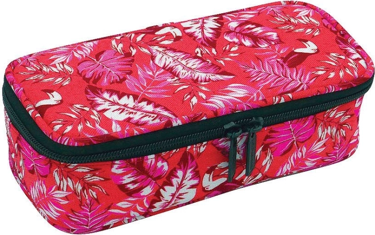 CONCORDE Abstract Red Flap Pencil Case