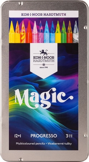 Mākslinieku krāsainie zīmuļi Progresso Magic