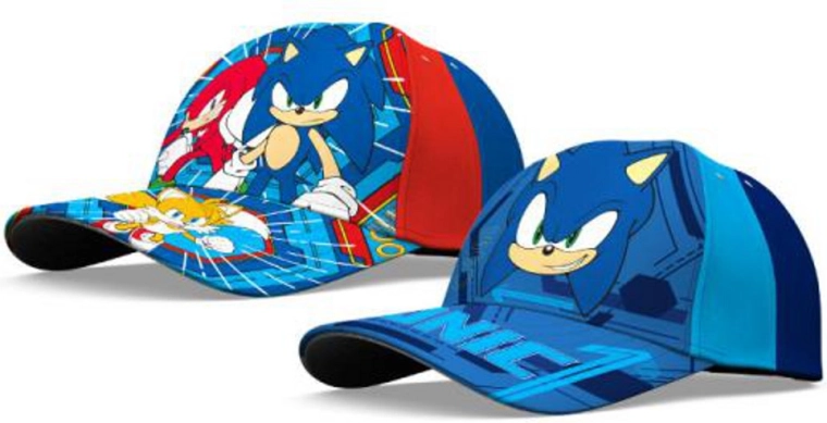 SONIC kokvilnas beisbola cepure bērniem 52/54 cm