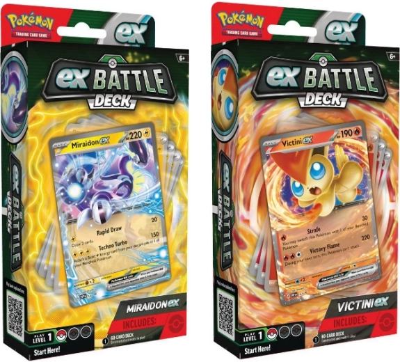 Pokémon TCG Battle Deck – iepriekš sagatavota 60 kāršu kava