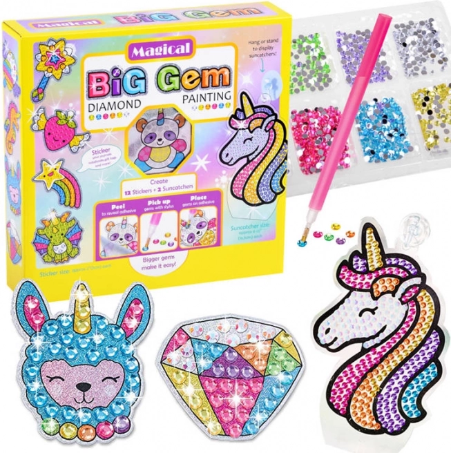 Creative Diamond Painting Set MAGICAL BIG GEM