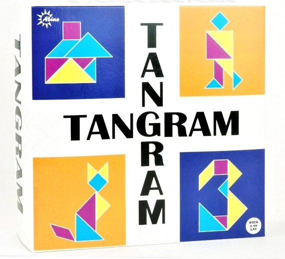 Loģikas spēle Tangram – ātra rakstu salikšana