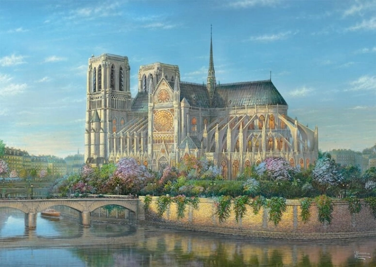 Puzle Notre-Dame 1000 gabali