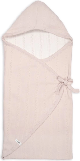Lodger newborn swaddle Wrapper Newborn Pointelle powder
