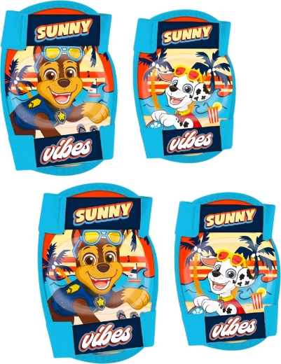 Kids' knee and elbow pad set Paw Patrol (Chase and Marshall)