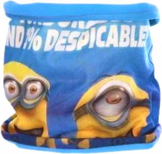 Minions neck warmer with gift mask - 1 piece