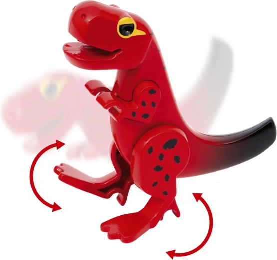 8 dinosaur figures with movable parts