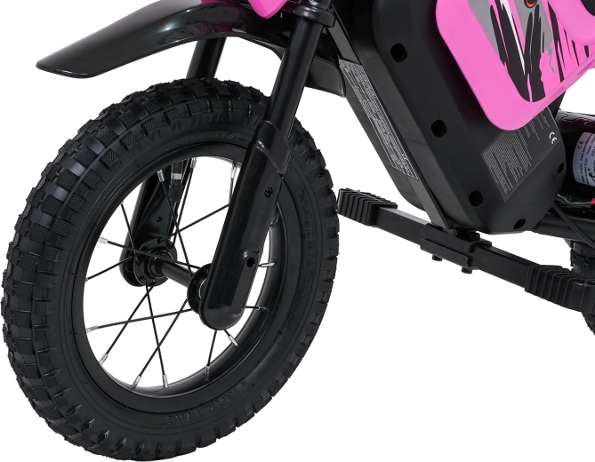 Inflatable tires with a deep tread