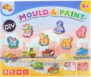 Making and Painting Vehicles – Creative Plaster Set for Kids 6+