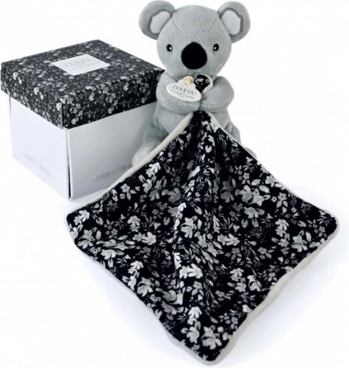 Dāvanu doudou komplekts – plīša koala ar mīkstu sedziņu