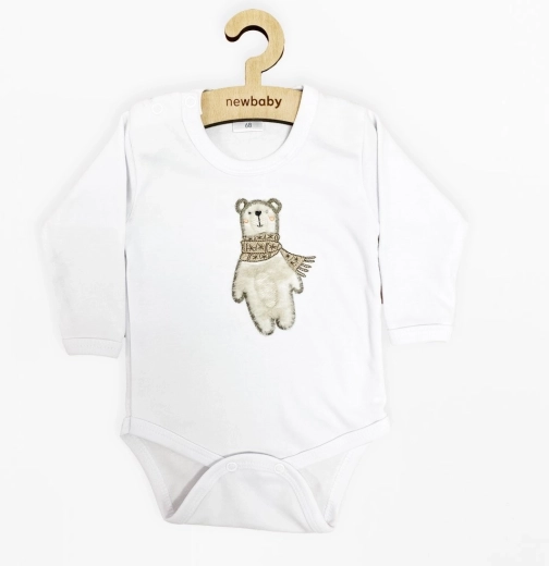Infant long-sleeve bodysuit New Baby Polar Bear 86