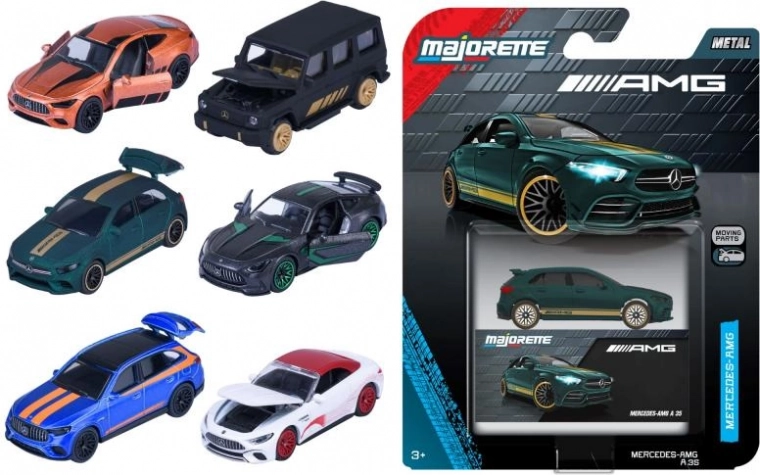 Metal Mercedes-AMG Deluxe Toy Car 1:64 with Collector’s Box